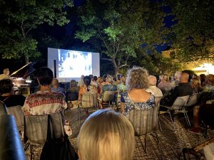 Ciné-concert au Festival Durance Luberon, août 2022