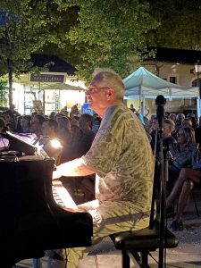 Ciné-concert au Festival Durance Luberon, août 2022