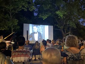 Ciné-concert au Festival Durance Luberon, août 2022