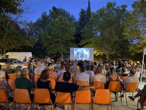 Ciné-concert au Festival Durance Luberon, août 2022